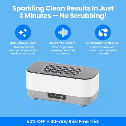 ClearWave™ Ultrasonic Cleaner