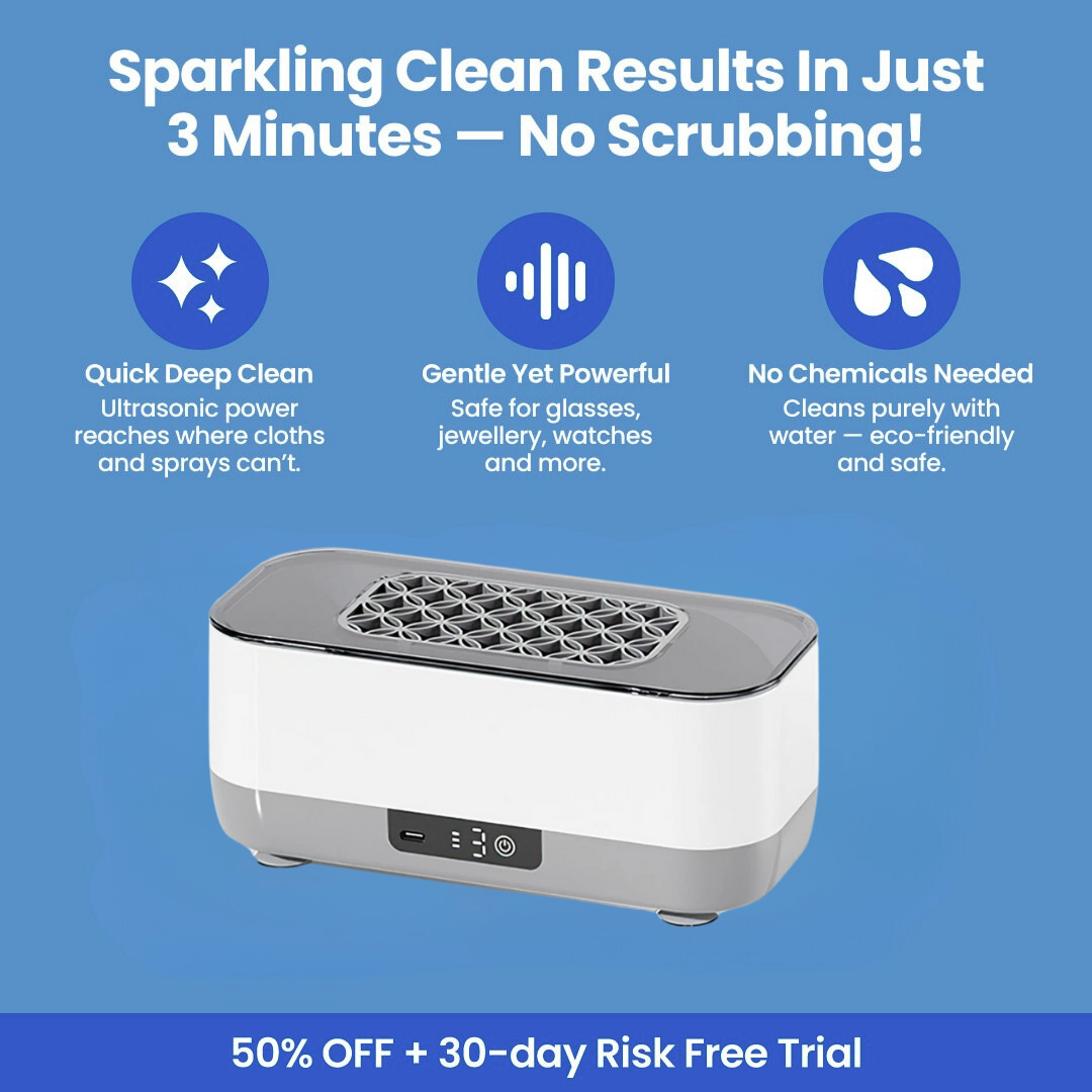 ClearWave™  Pro Ultrasonic Cleaner