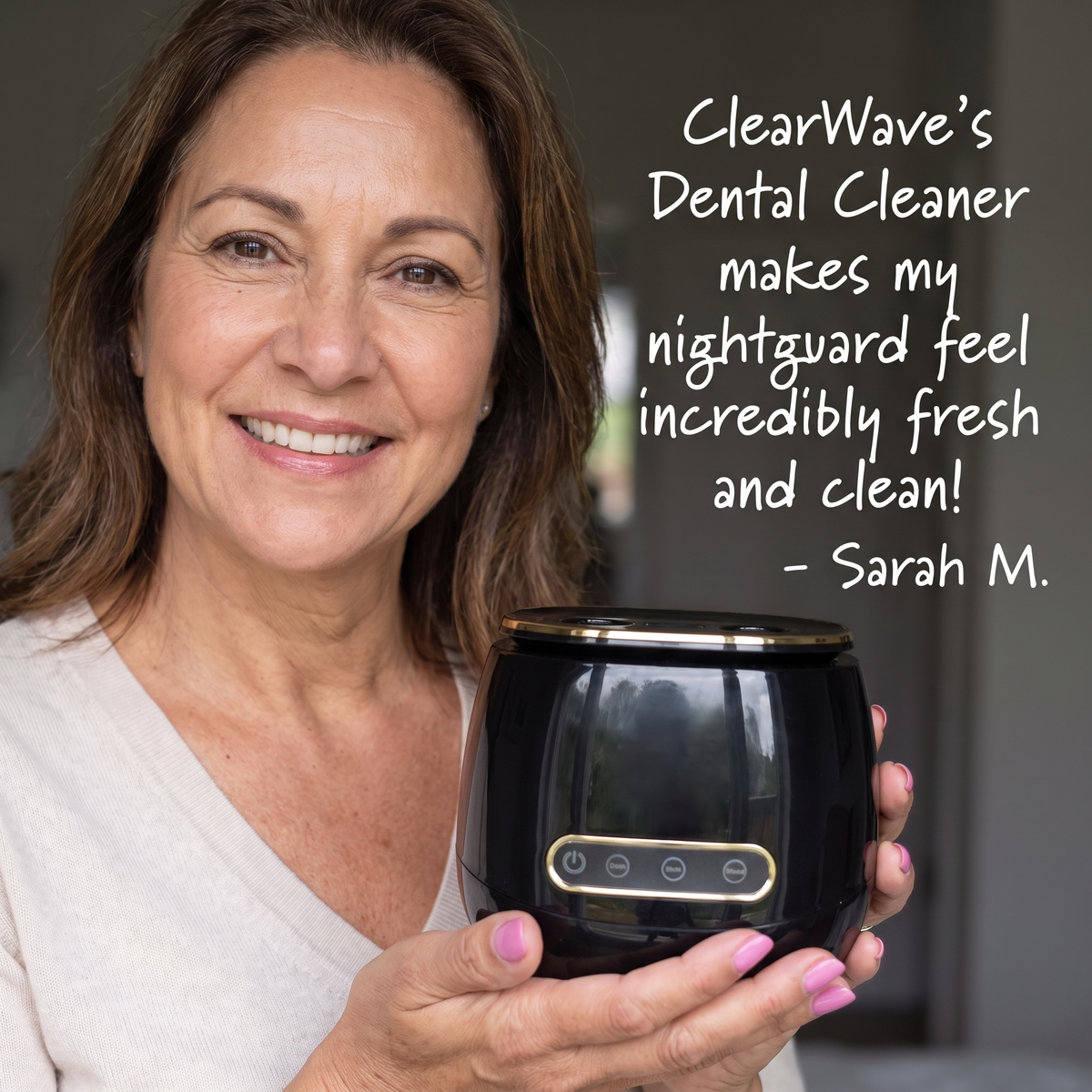 ClearWave™ Ultrasonic Dental Cleaner