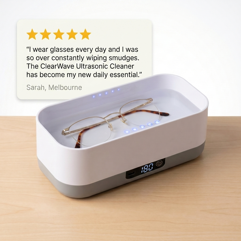 ClearWave™ Ultrasonic Cleaner