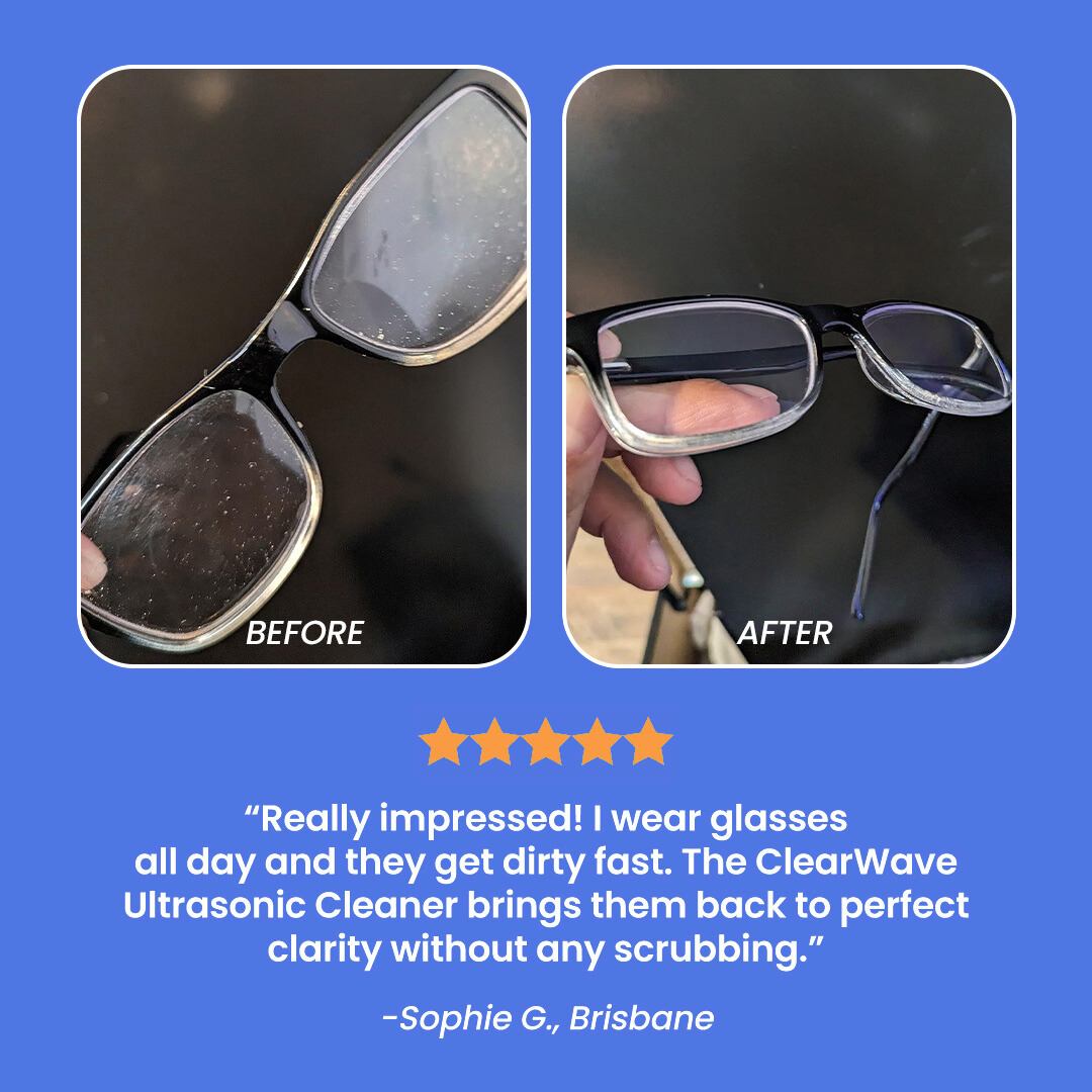 ClearWave™  Pro Ultrasonic Cleaner