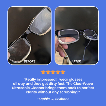 ClearWave™  Pro Ultrasonic Cleaner